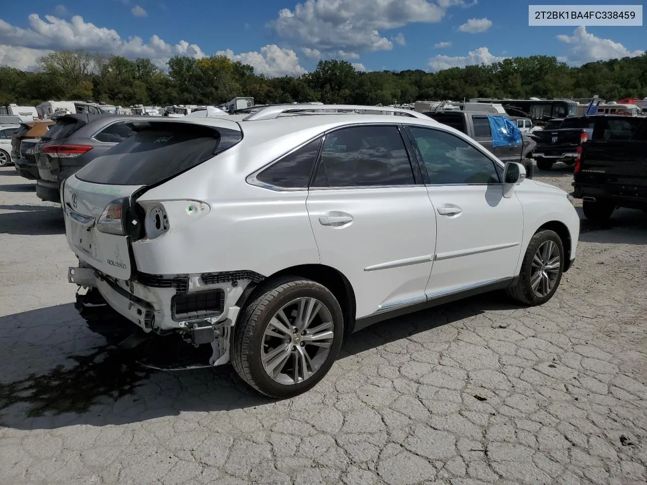 2015 Lexus Rx 350 Base VIN: 2T2BK1BA4FC338459 Lot: 71584714