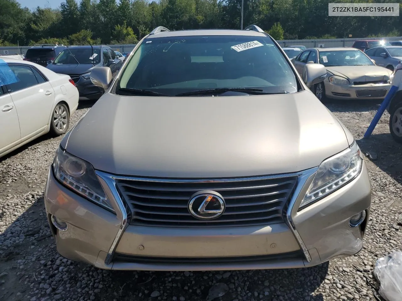 2015 Lexus Rx 350 VIN: 2T2ZK1BA5FC195441 Lot: 71588814