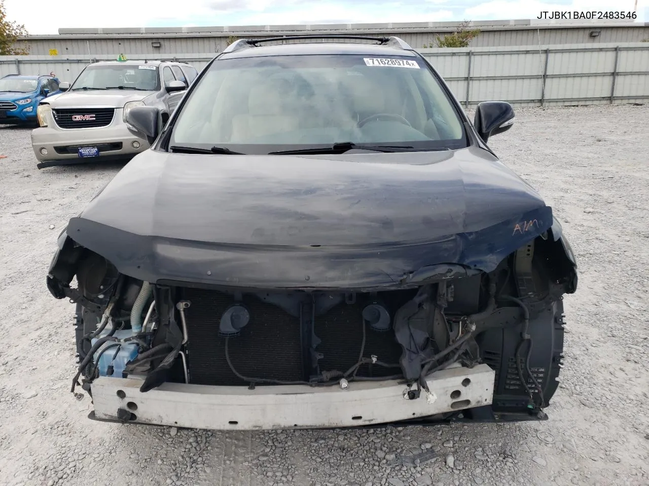 JTJBK1BA0F2483546 2015 Lexus Rx 350 Base