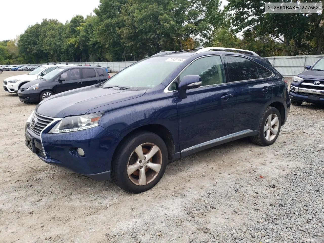 2015 Lexus Rx 350 Base VIN: 2T2BK1BAXFC277652 Lot: 71659104