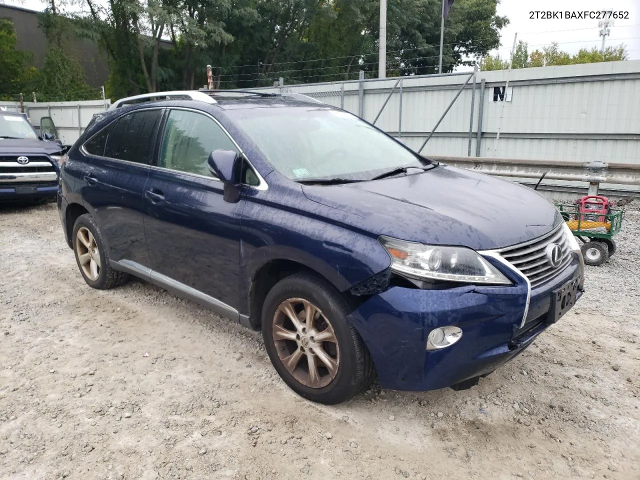 2015 Lexus Rx 350 Base VIN: 2T2BK1BAXFC277652 Lot: 71659104