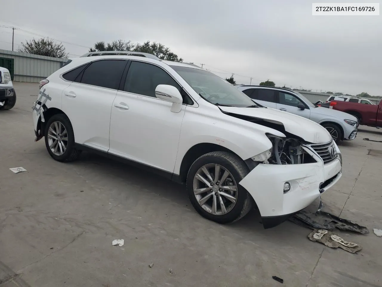 2015 Lexus Rx 350 VIN: 2T2ZK1BA1FC169726 Lot: 71725414