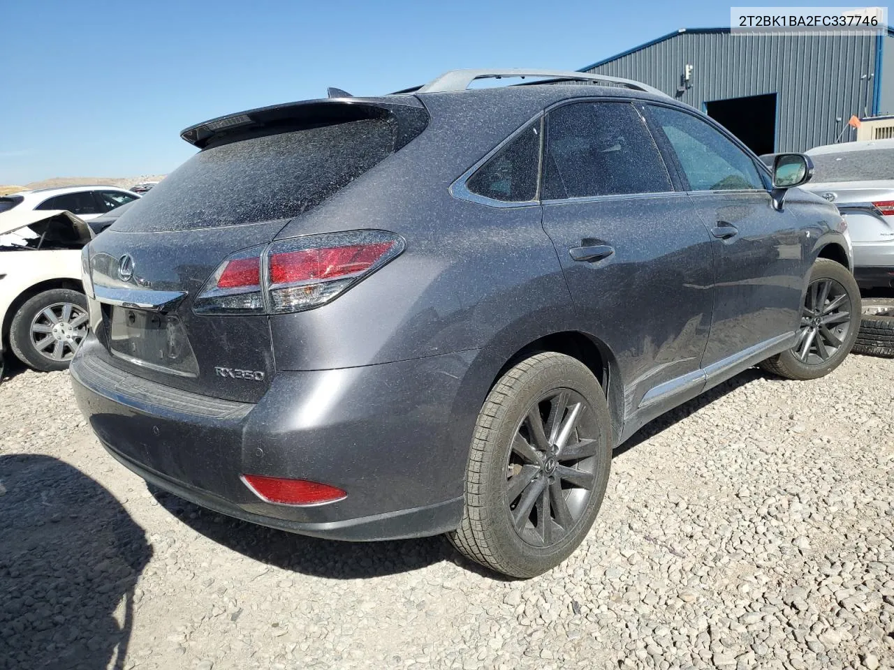 2015 Lexus Rx 350 Base VIN: 2T2BK1BA2FC337746 Lot: 71804244