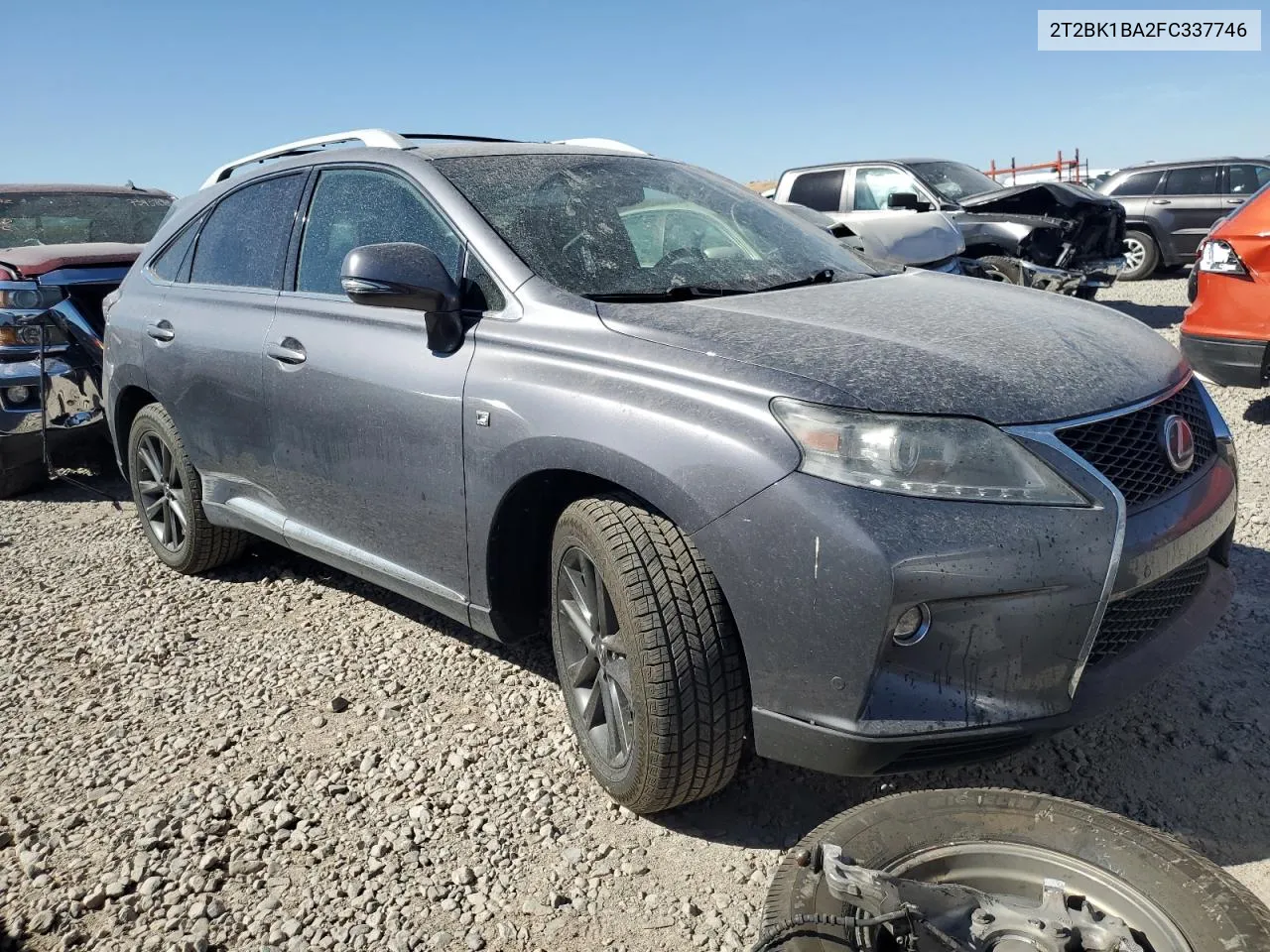 2015 Lexus Rx 350 Base VIN: 2T2BK1BA2FC337746 Lot: 71804244