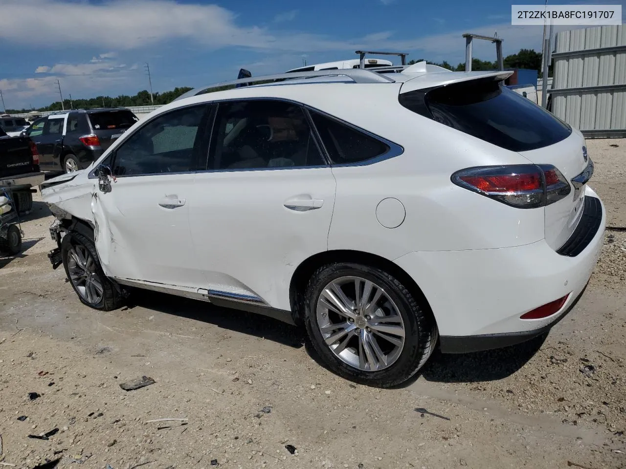 2015 Lexus Rx 350 VIN: 2T2ZK1BA8FC191707 Lot: 71959964