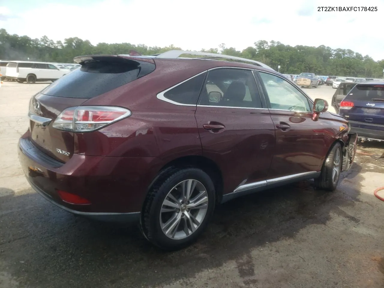 2015 Lexus Rx 350 VIN: 2T2ZK1BAXFC178425 Lot: 72015814