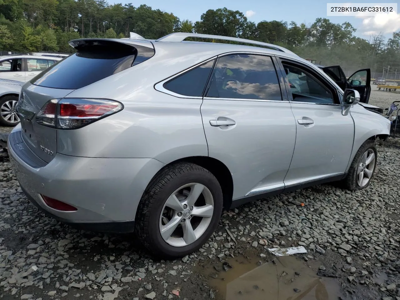 2015 Lexus Rx 350 Base VIN: 2T2BK1BA6FC331612 Lot: 72057414