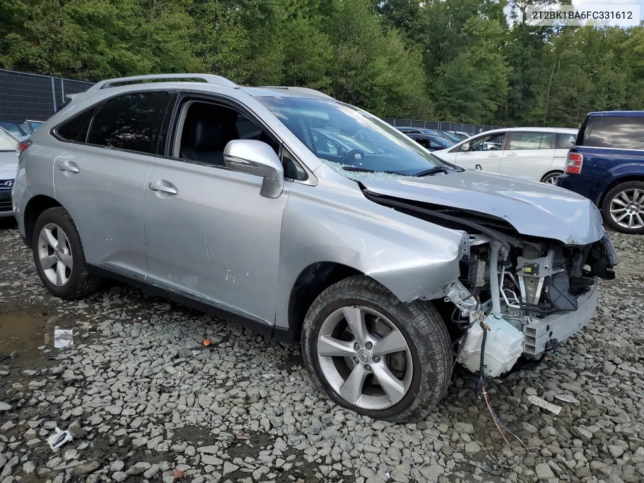 2015 Lexus Rx 350 Base VIN: 2T2BK1BA6FC331612 Lot: 72057414