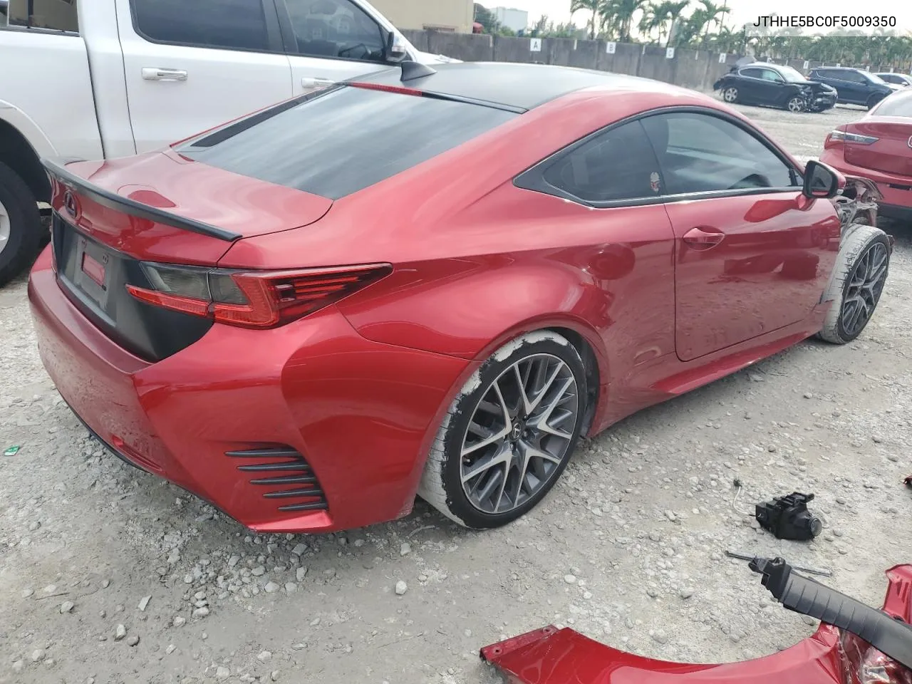 2015 Lexus Rc 350 VIN: JTHHE5BC0F5009350 Lot: 72157284