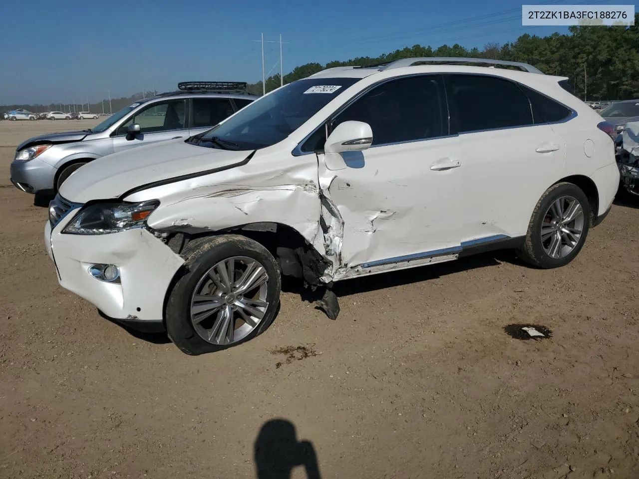 2015 Lexus Rx 350 VIN: 2T2ZK1BA3FC188276 Lot: 72179224