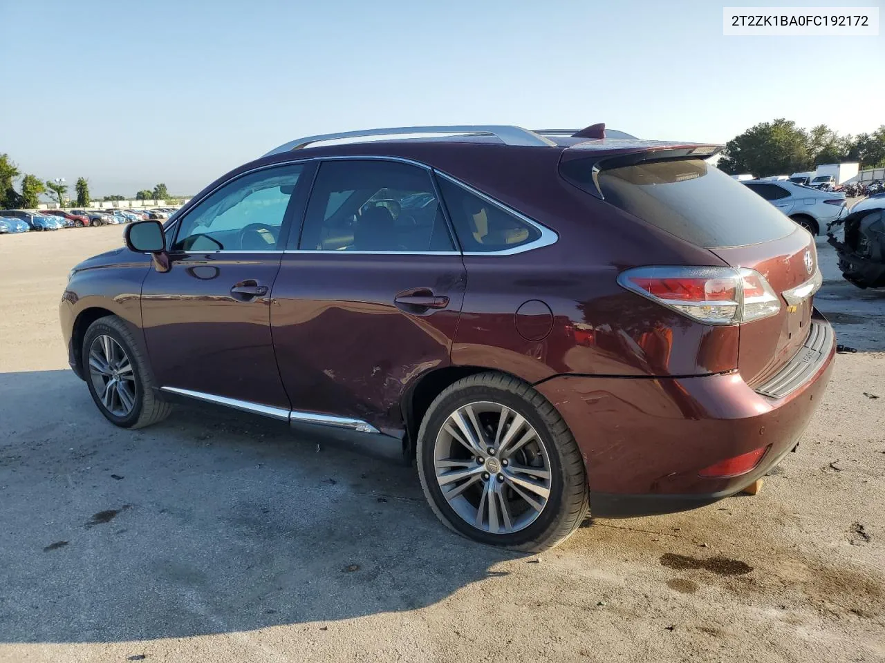 2T2ZK1BA0FC192172 2015 Lexus Rx 350