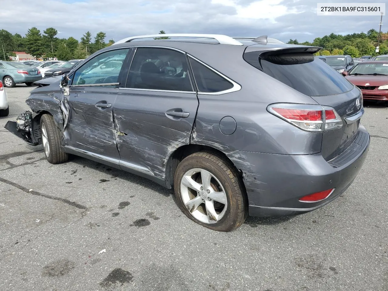 2015 Lexus Rx 350 Base VIN: 2T2BK1BA9FC315601 Lot: 72323414