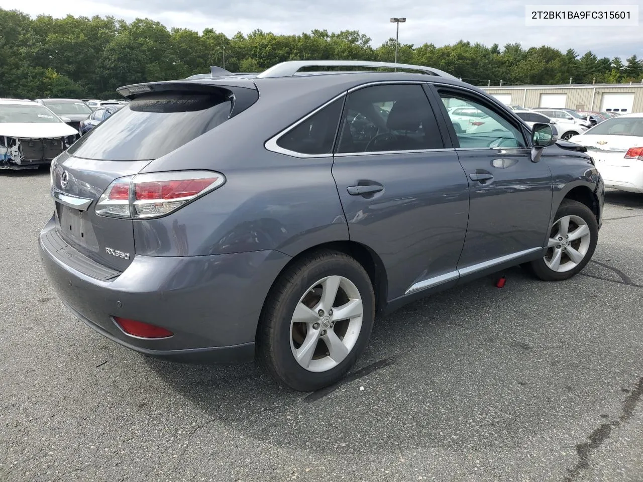 2015 Lexus Rx 350 Base VIN: 2T2BK1BA9FC315601 Lot: 72323414