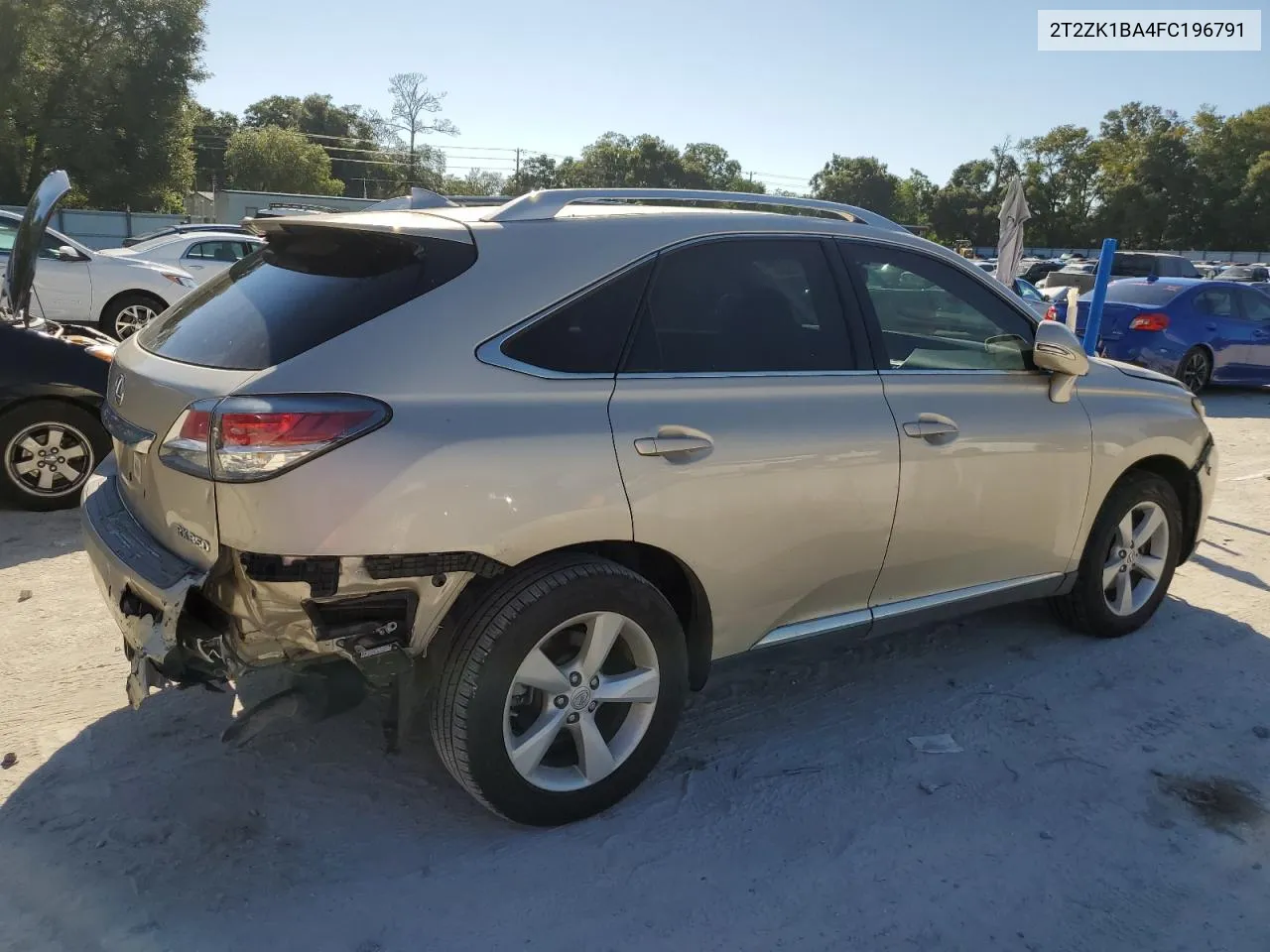 2015 Lexus Rx 350 VIN: 2T2ZK1BA4FC196791 Lot: 72370504