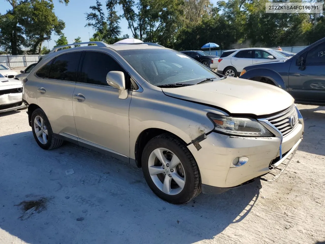 2015 Lexus Rx 350 VIN: 2T2ZK1BA4FC196791 Lot: 72370504