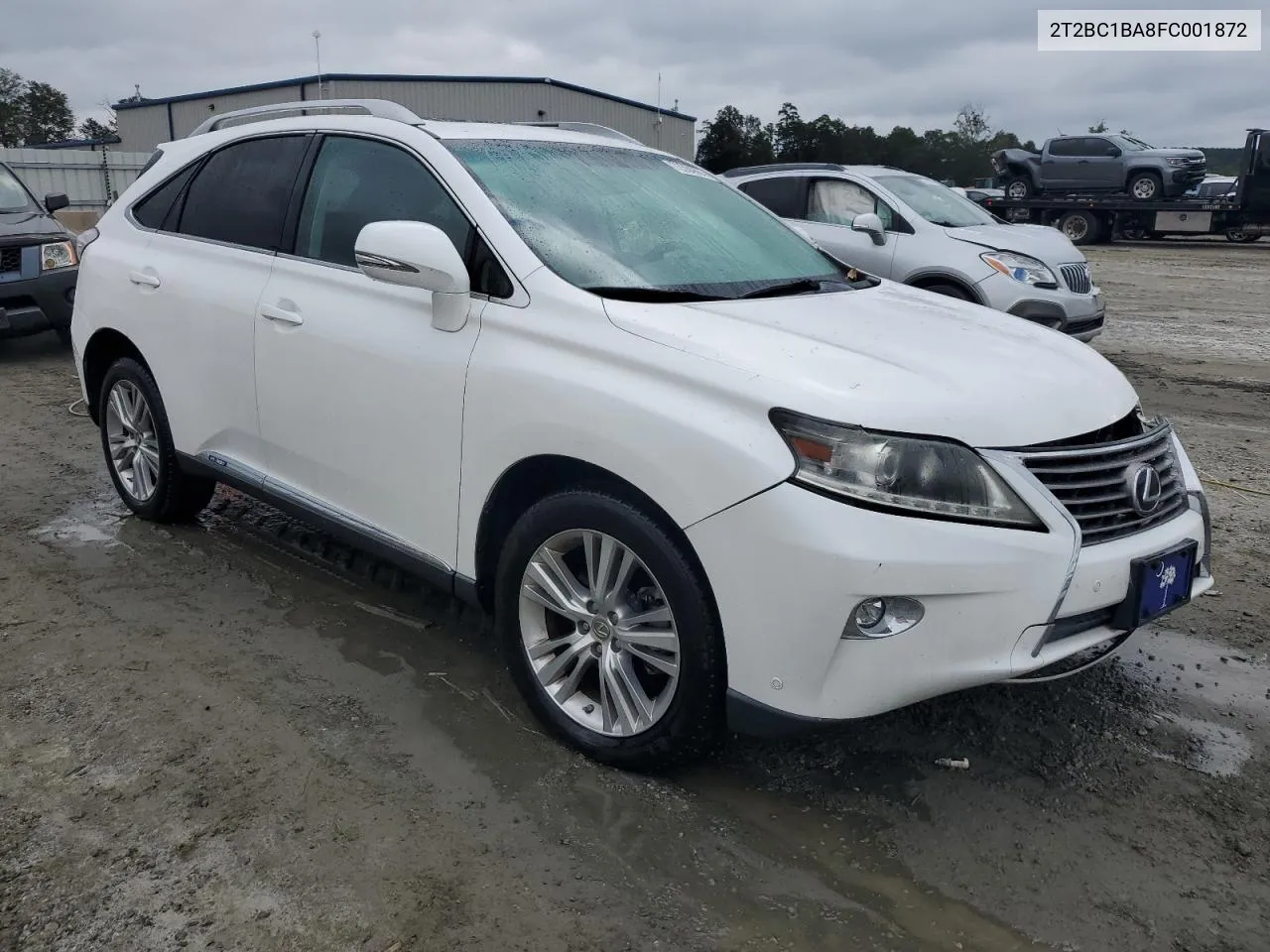 2015 Lexus Rx 450H VIN: 2T2BC1BA8FC001872 Lot: 72384894