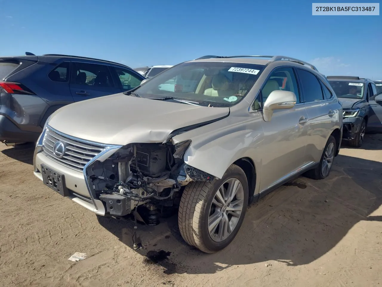 2T2BK1BA5FC313487 2015 Lexus Rx 350 Base