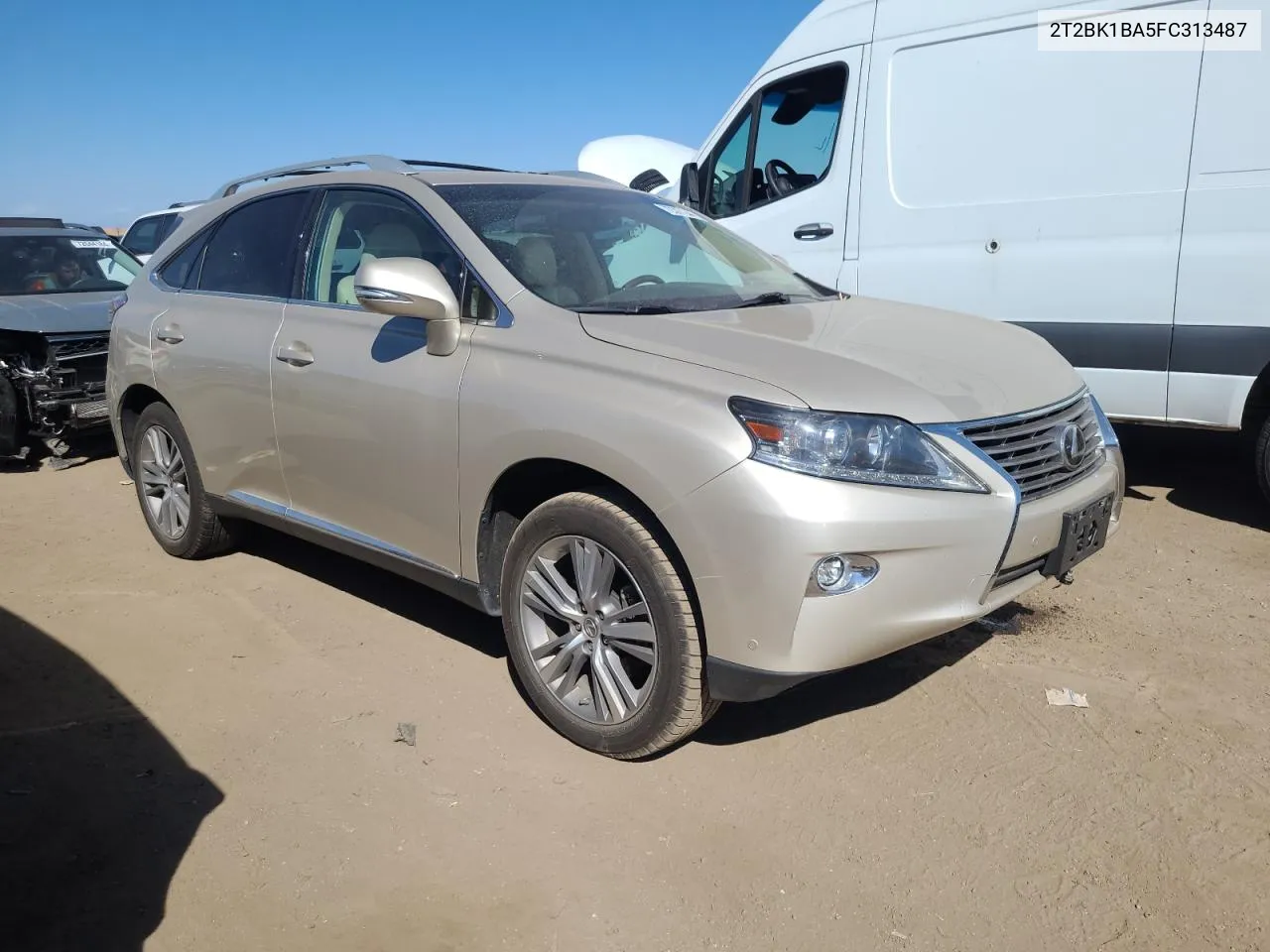 2015 Lexus Rx 350 Base VIN: 2T2BK1BA5FC313487 Lot: 72397244