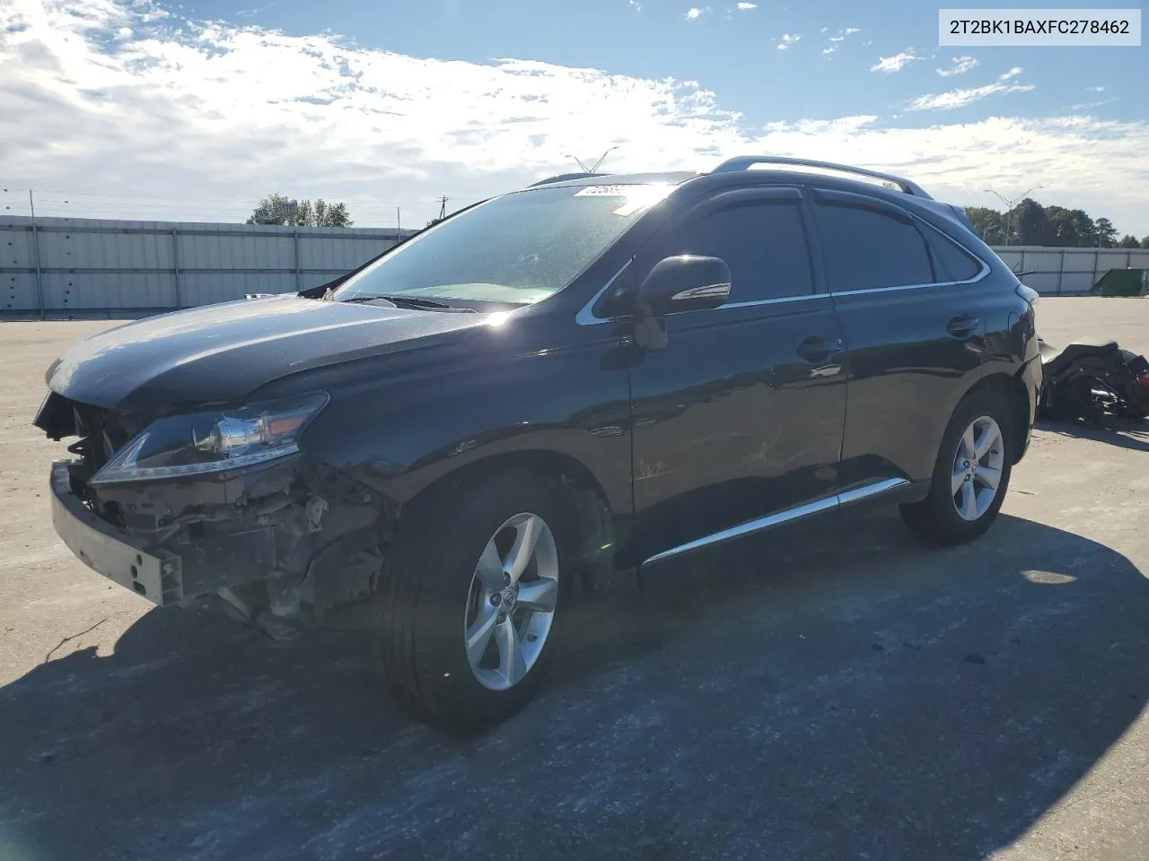 2015 Lexus Rx 350 Base VIN: 2T2BK1BAXFC278462 Lot: 72589924