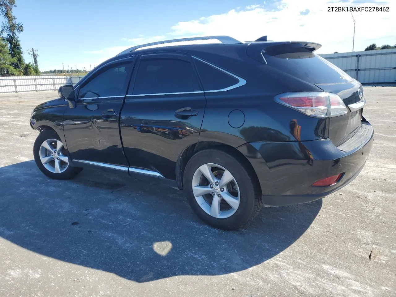 2015 Lexus Rx 350 Base VIN: 2T2BK1BAXFC278462 Lot: 72589924