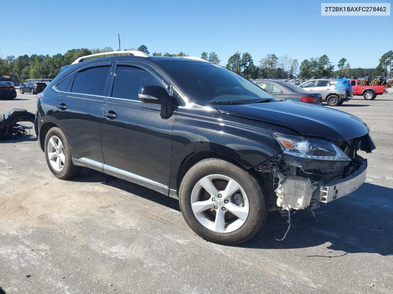 2015 Lexus Rx 350 Base VIN: 2T2BK1BAXFC278462 Lot: 72589924