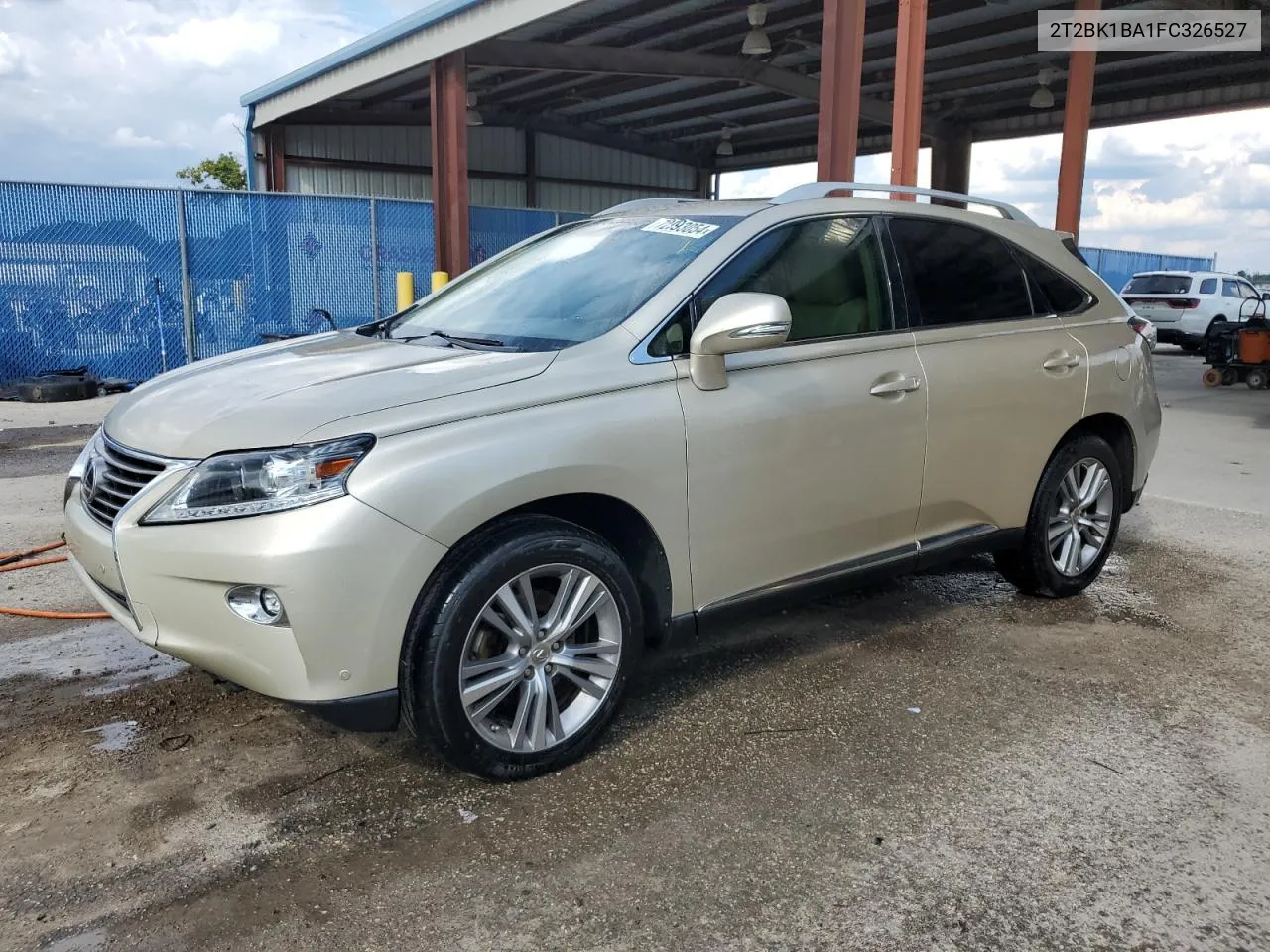 2015 Lexus Rx 350 Base VIN: 2T2BK1BA1FC326527 Lot: 72593054