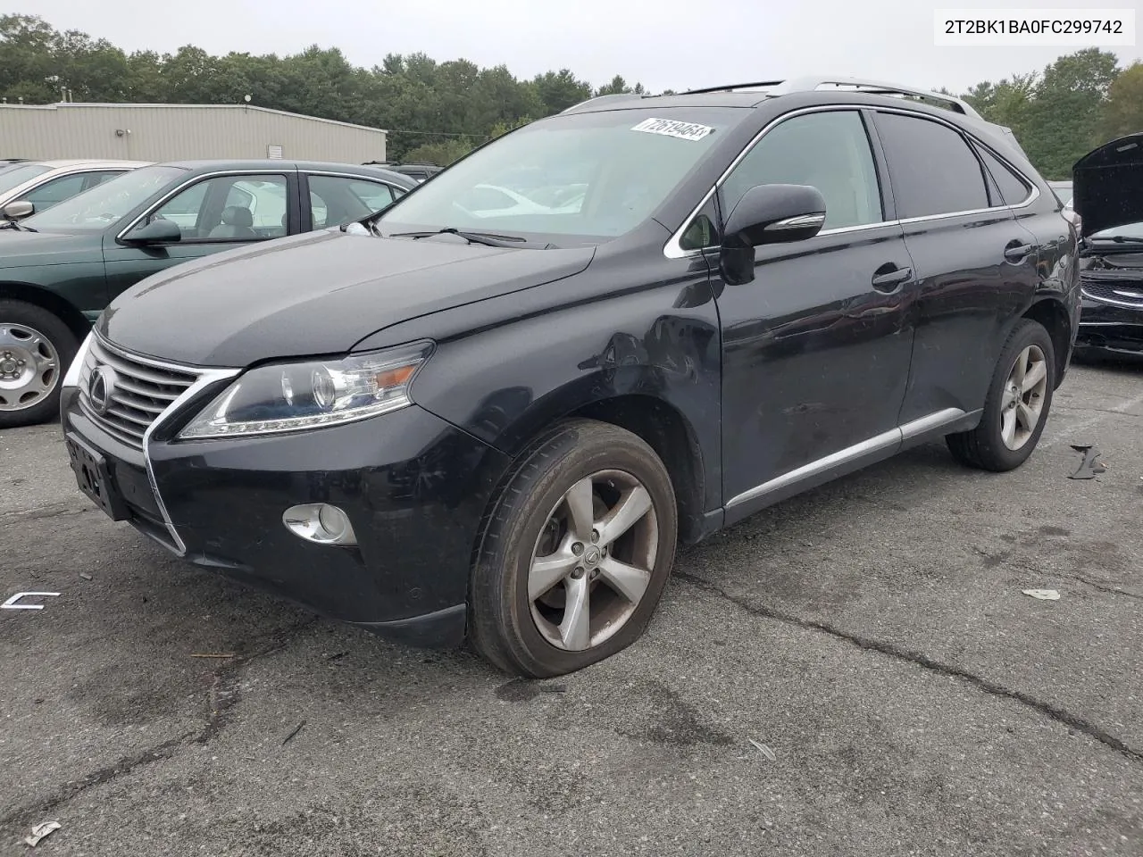 2015 Lexus Rx 350 Base VIN: 2T2BK1BA0FC299742 Lot: 72619464