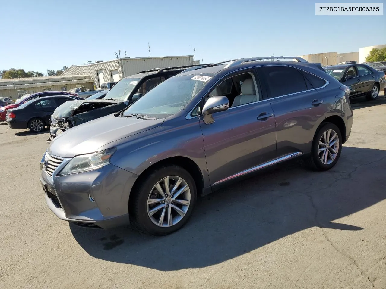 2T2BC1BA5FC006365 2015 Lexus Rx 450H