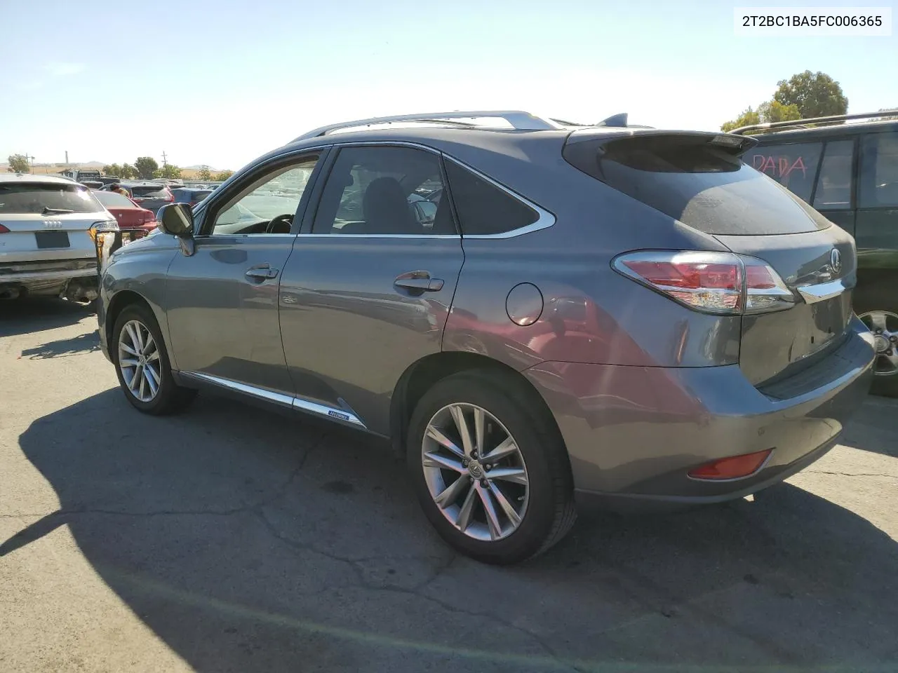 2T2BC1BA5FC006365 2015 Lexus Rx 450H