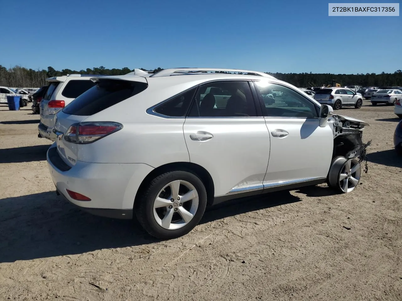 2015 Lexus Rx 350 Base VIN: 2T2BK1BAXFC317356 Lot: 72655204