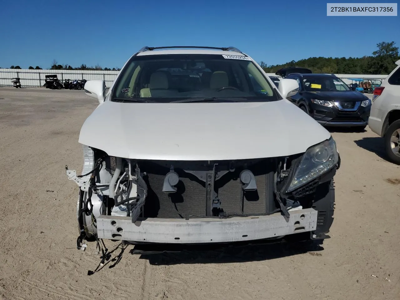 2015 Lexus Rx 350 Base VIN: 2T2BK1BAXFC317356 Lot: 72655204