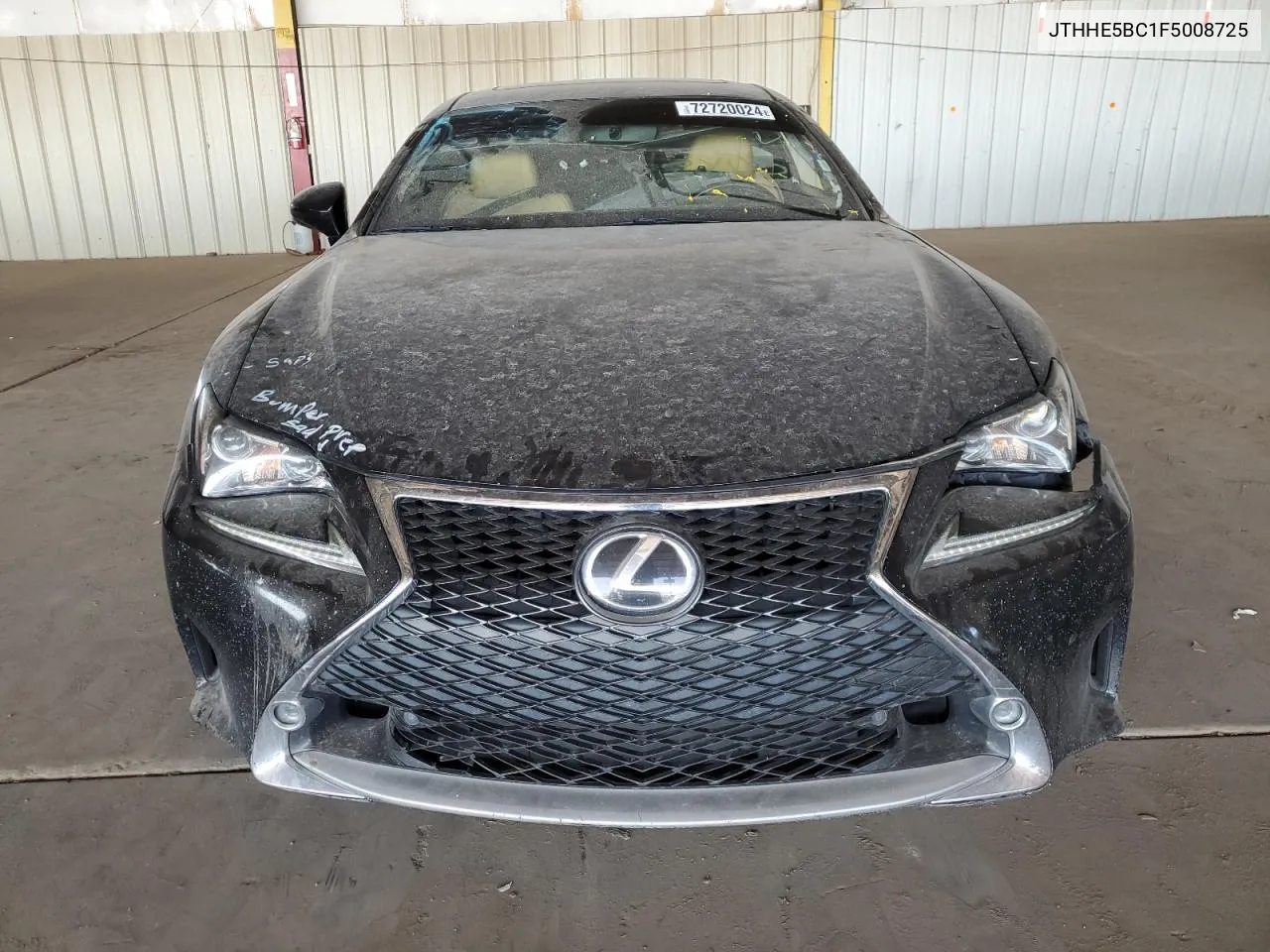 JTHHE5BC1F5008725 2015 Lexus Rc 350