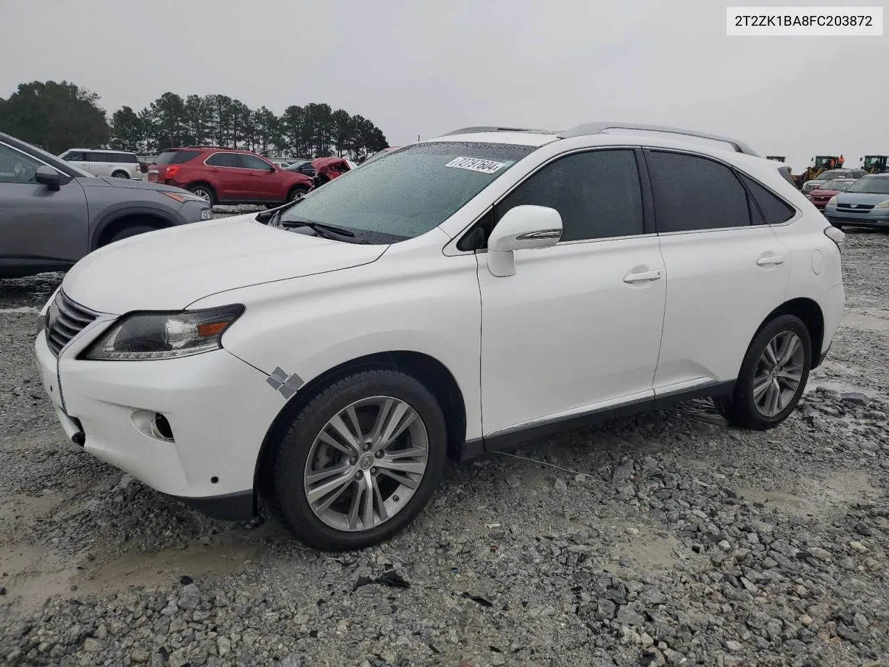 2015 Lexus Rx 350 VIN: 2T2ZK1BA8FC203872 Lot: 72797604