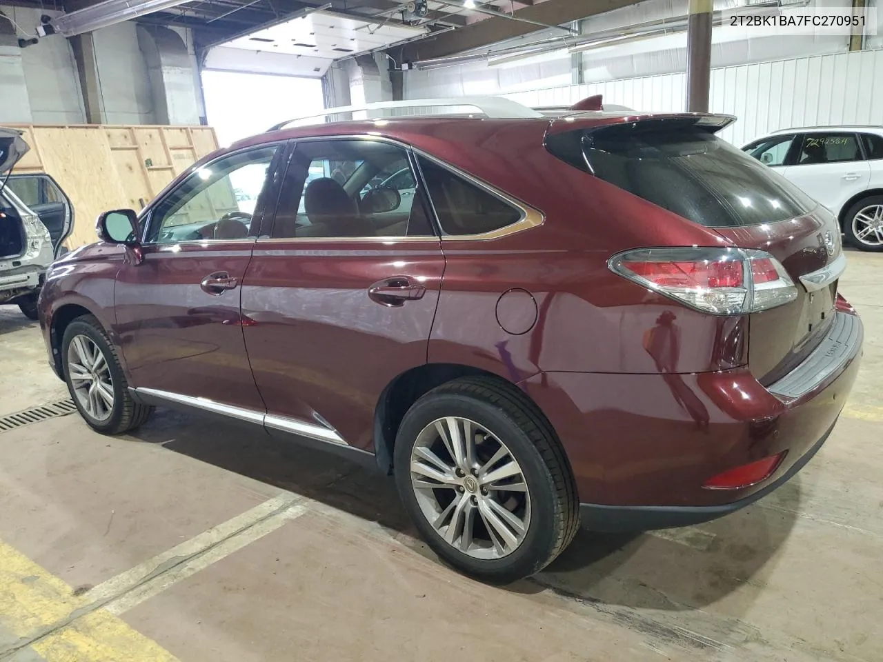 2T2BK1BA7FC270951 2015 Lexus Rx 350 Base