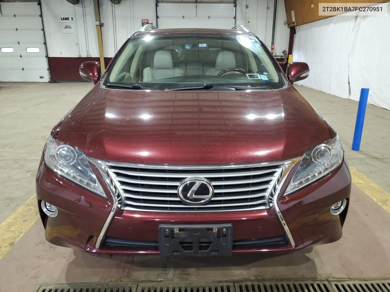 2T2BK1BA7FC270951 2015 Lexus Rx 350 Base