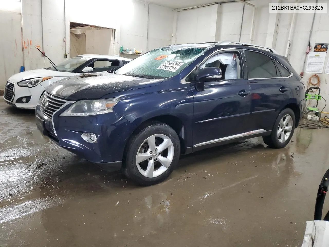 2T2BK1BA0FC293326 2015 Lexus Rx 350 Base