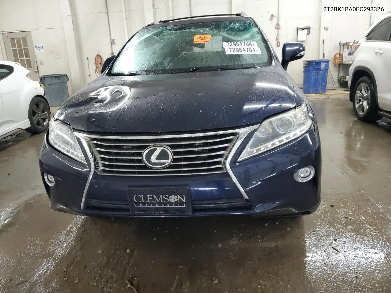 2T2BK1BA0FC293326 2015 Lexus Rx 350 Base