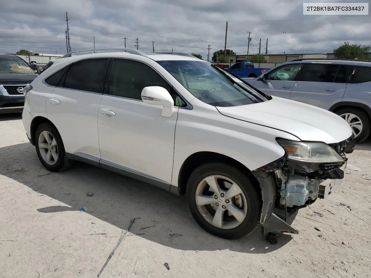 2T2BK1BA7FC334437 2015 Lexus Rx 350 Base