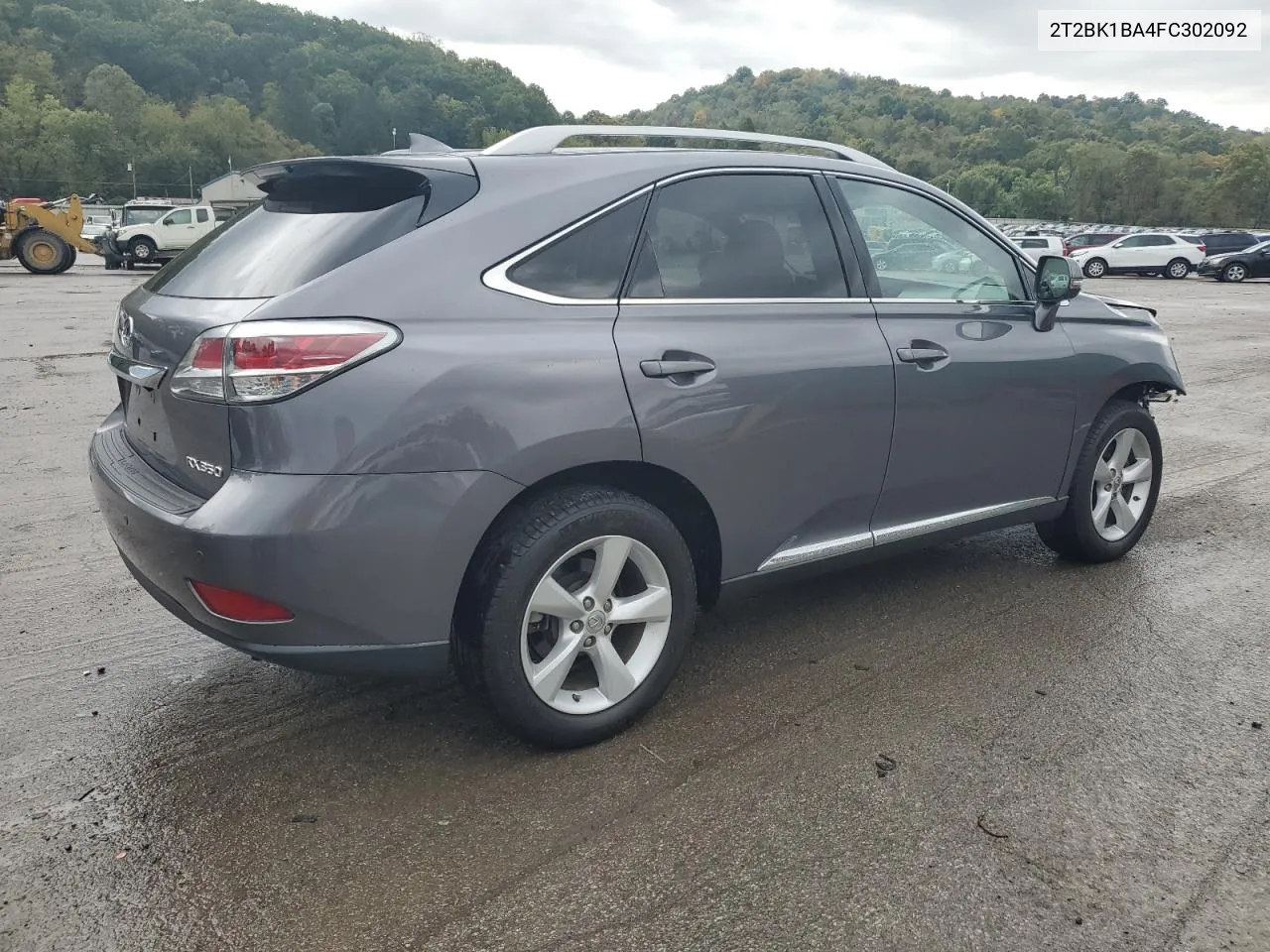 2015 Lexus Rx 350 Base VIN: 2T2BK1BA4FC302092 Lot: 73102504