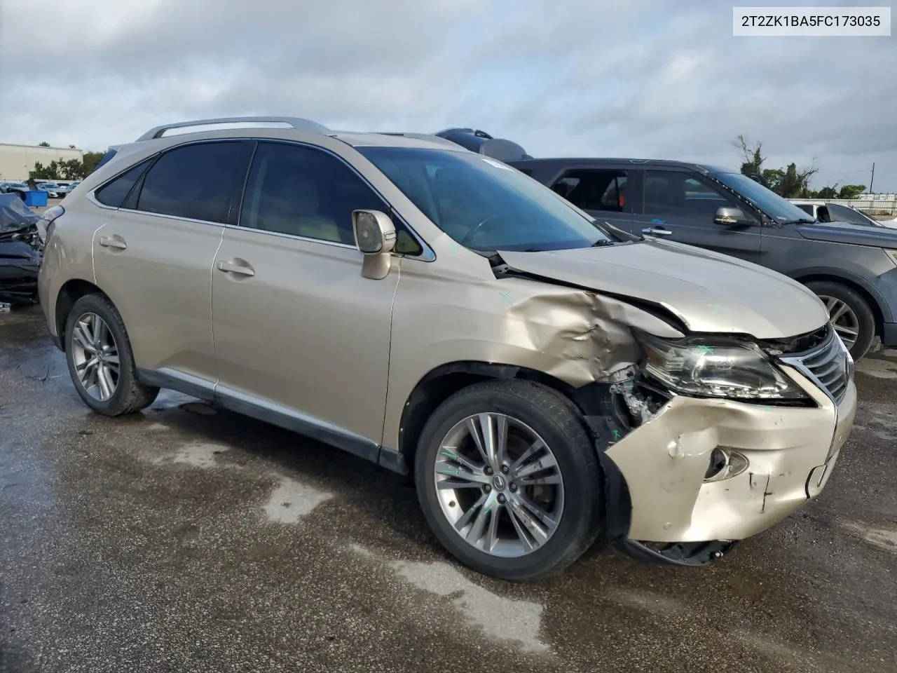 2T2ZK1BA5FC173035 2015 Lexus Rx 350