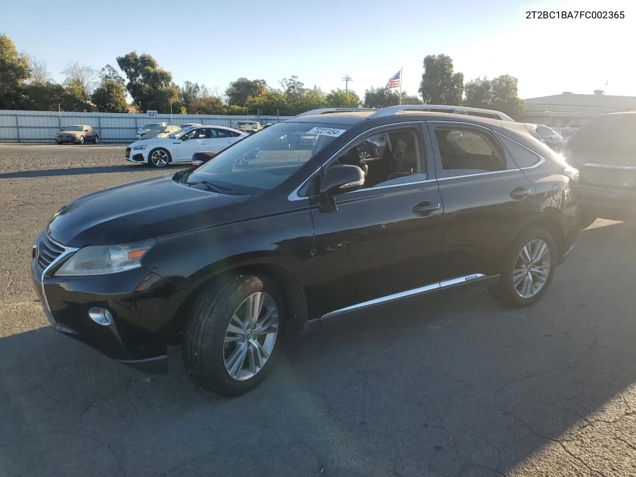 2T2BC1BA7FC002365 2015 Lexus Rx 450H