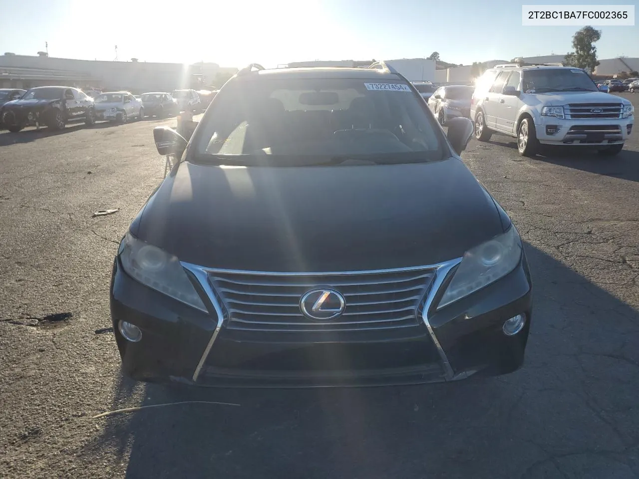 2T2BC1BA7FC002365 2015 Lexus Rx 450H