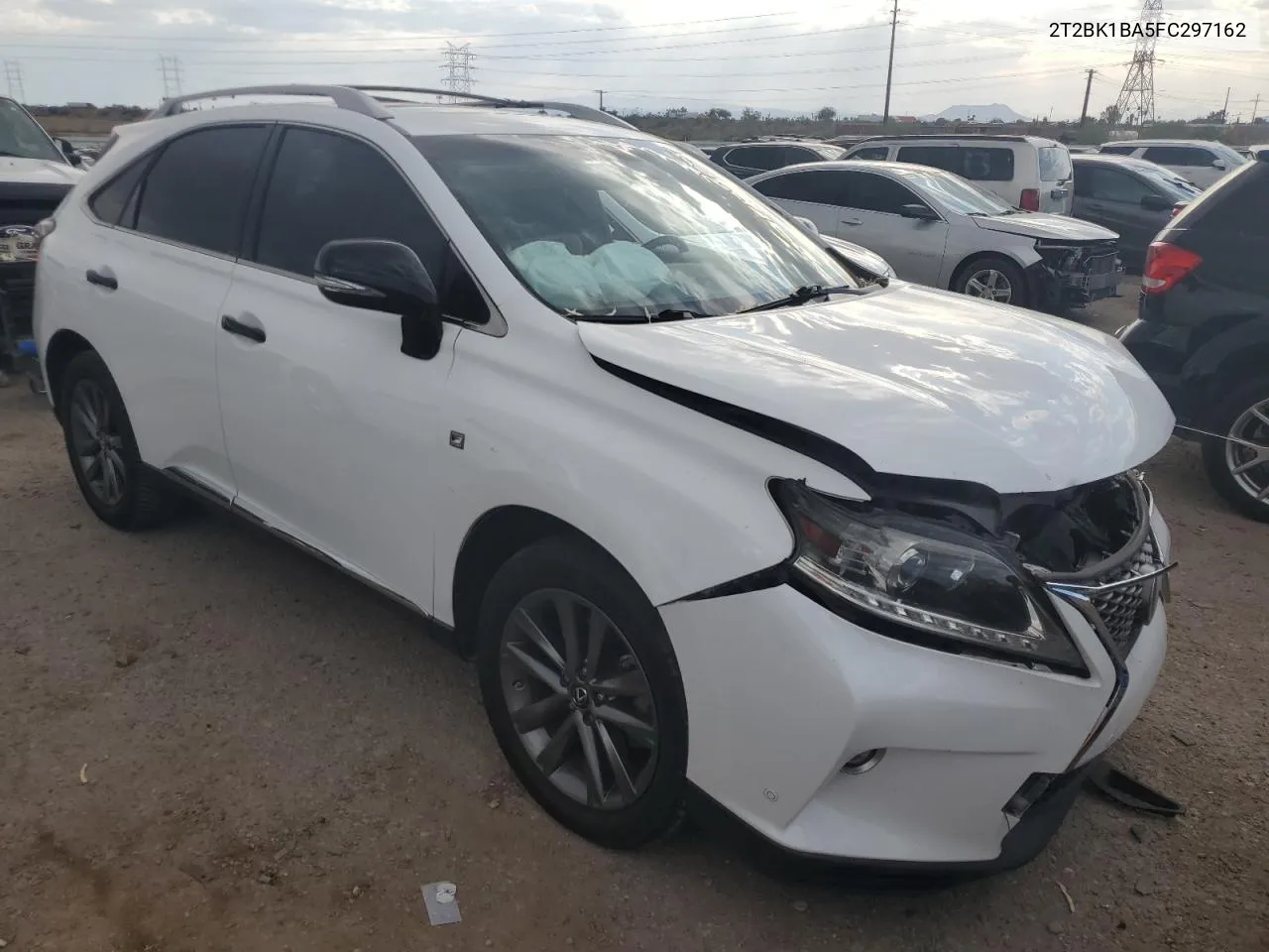 2015 Lexus Rx 350 Base VIN: 2T2BK1BA5FC297162 Lot: 73267554