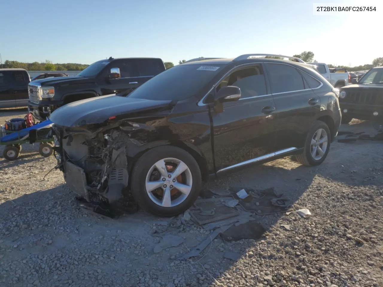 2T2BK1BA0FC267454 2015 Lexus Rx 350 Base