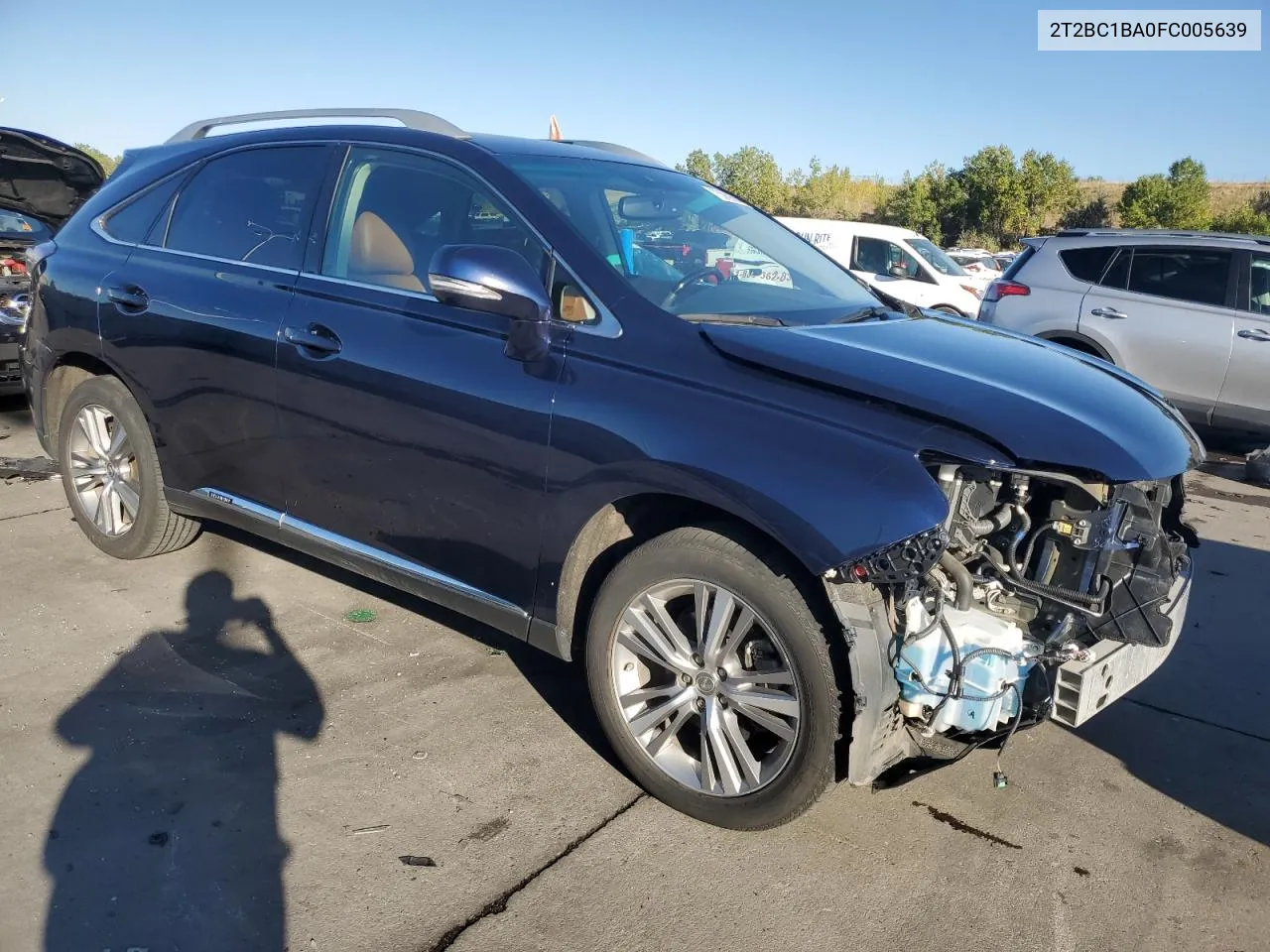 2T2BC1BA0FC005639 2015 Lexus Rx 450H