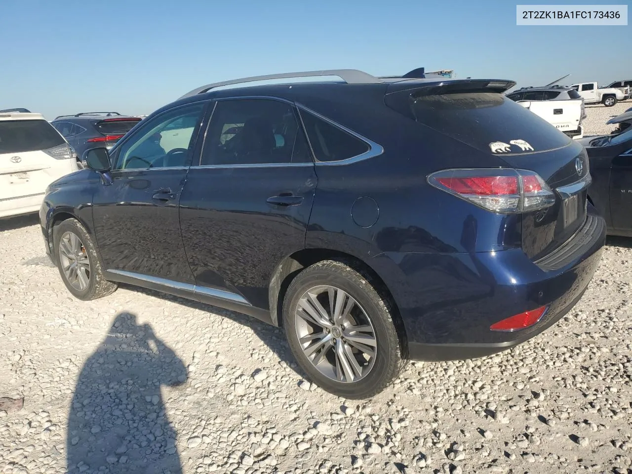 2T2ZK1BA1FC173436 2015 Lexus Rx 350