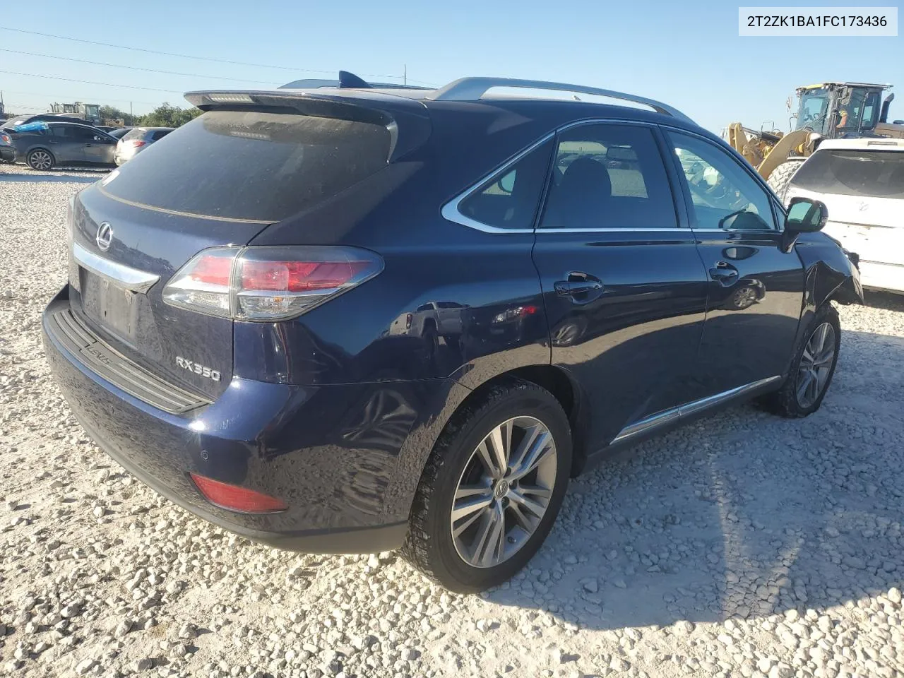 2T2ZK1BA1FC173436 2015 Lexus Rx 350