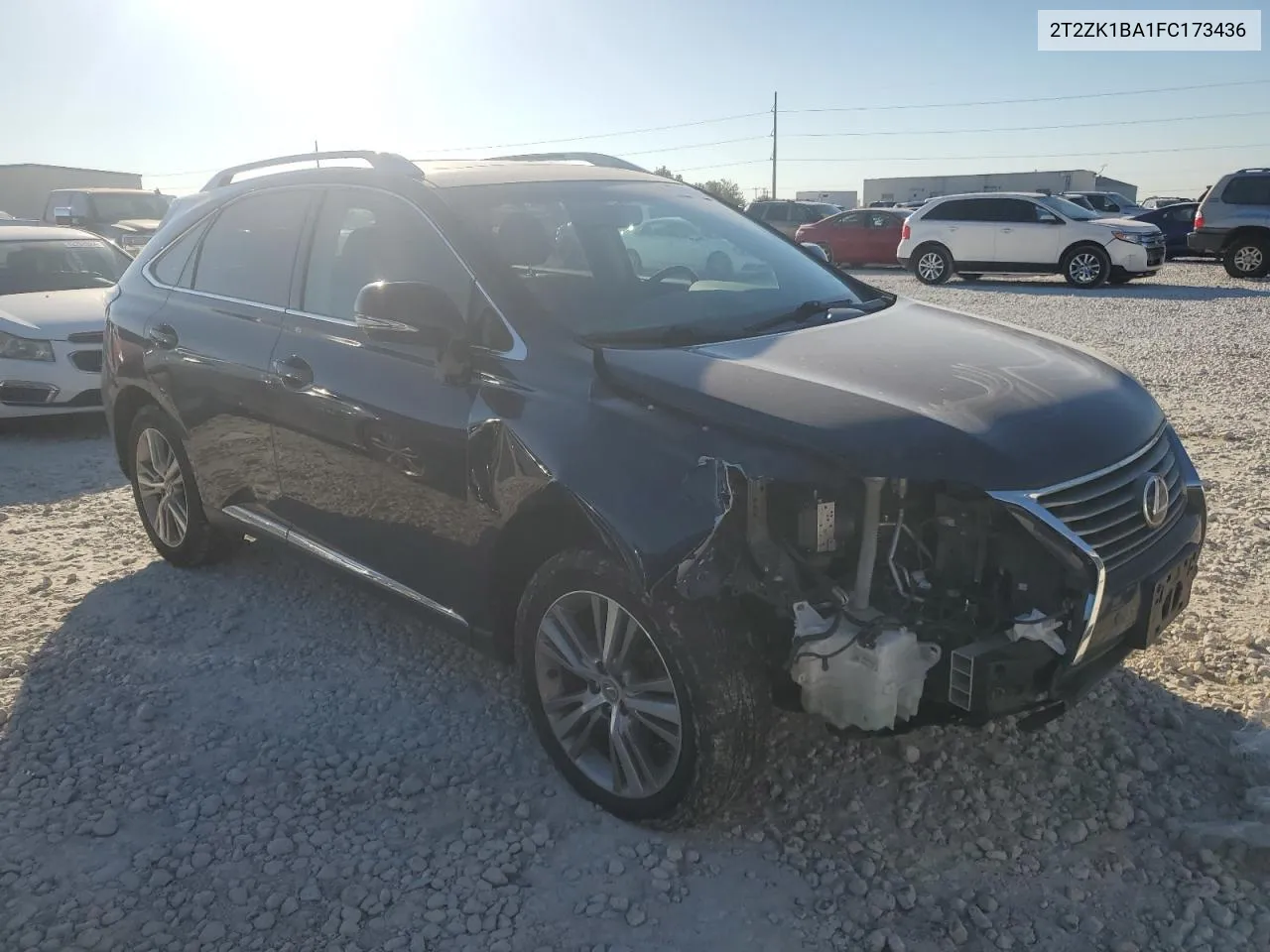 2T2ZK1BA1FC173436 2015 Lexus Rx 350