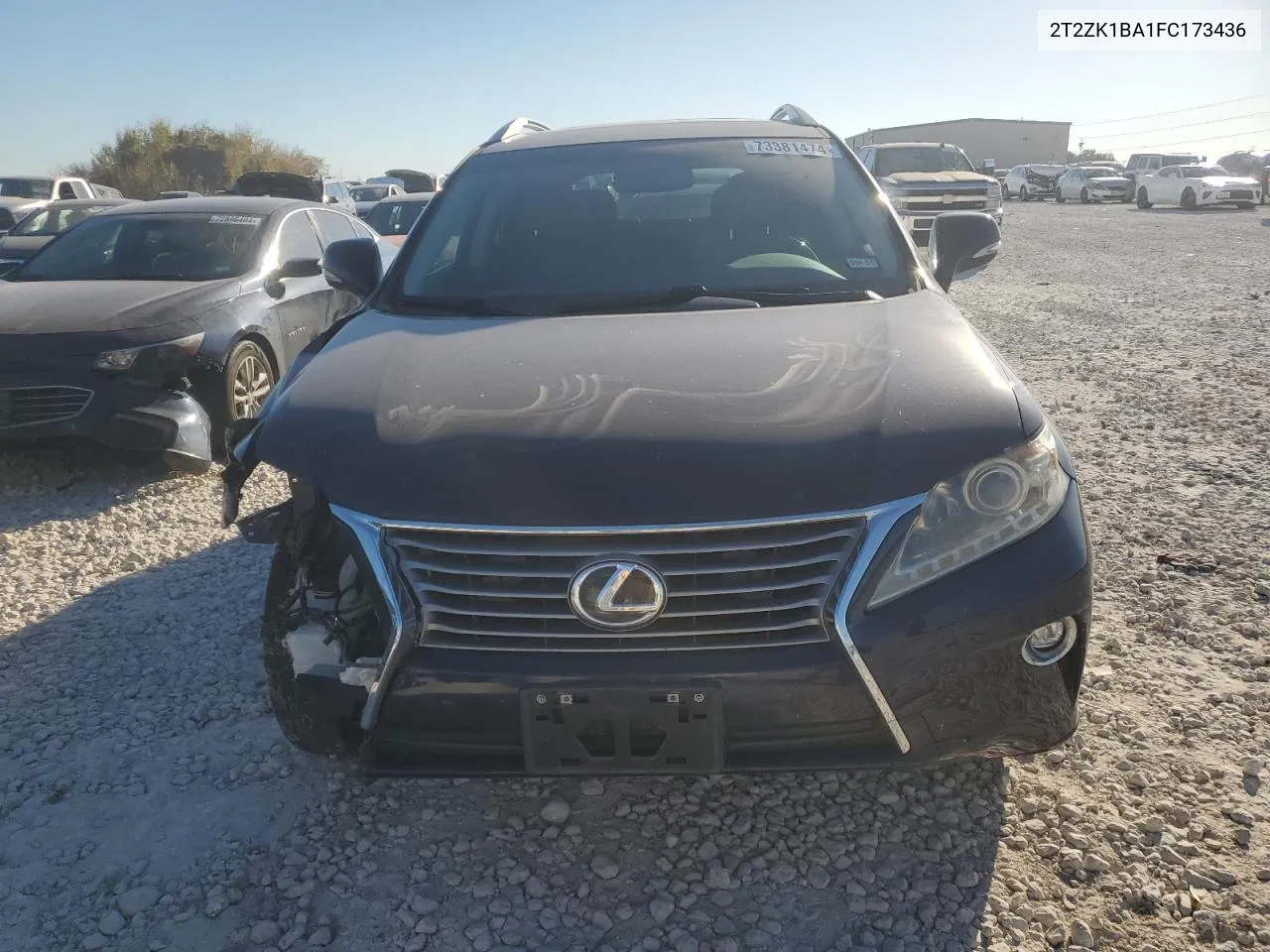 2015 Lexus Rx 350 VIN: 2T2ZK1BA1FC173436 Lot: 73381474