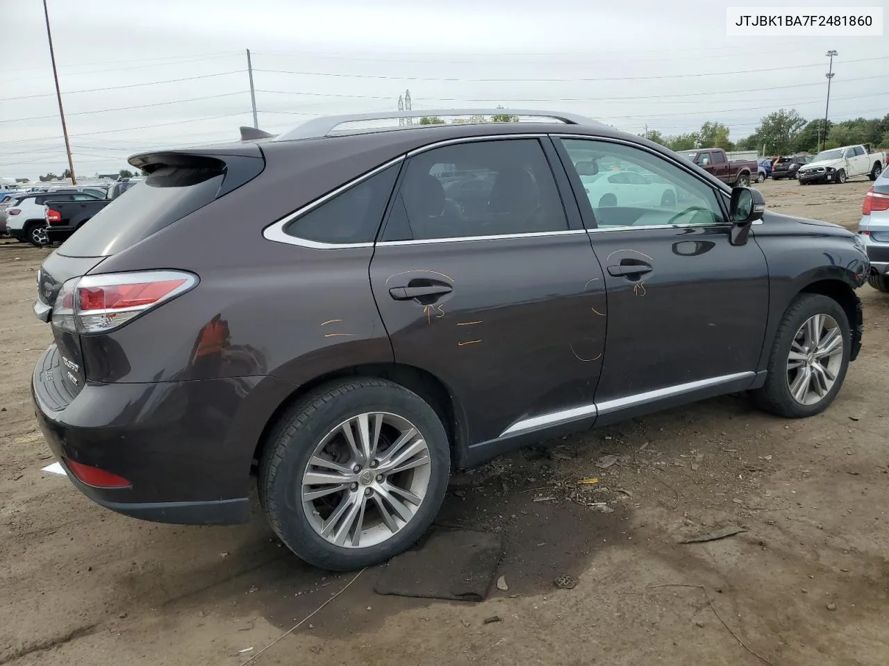 JTJBK1BA7F2481860 2015 Lexus Rx 350 Base